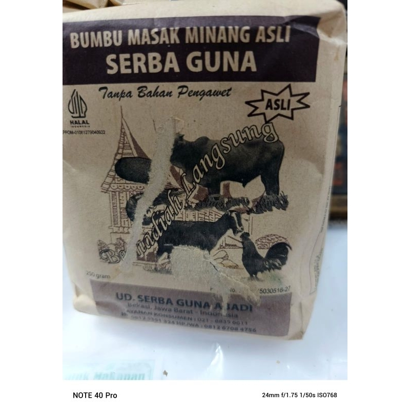 

BUMBU MASAK SERBA GUNA