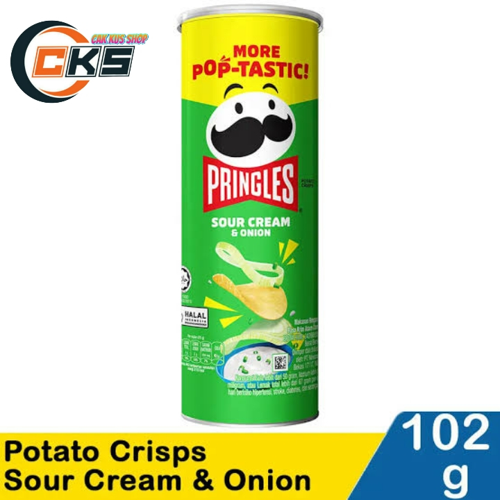 

Pringles Sour Cream & Onion 102 Gr