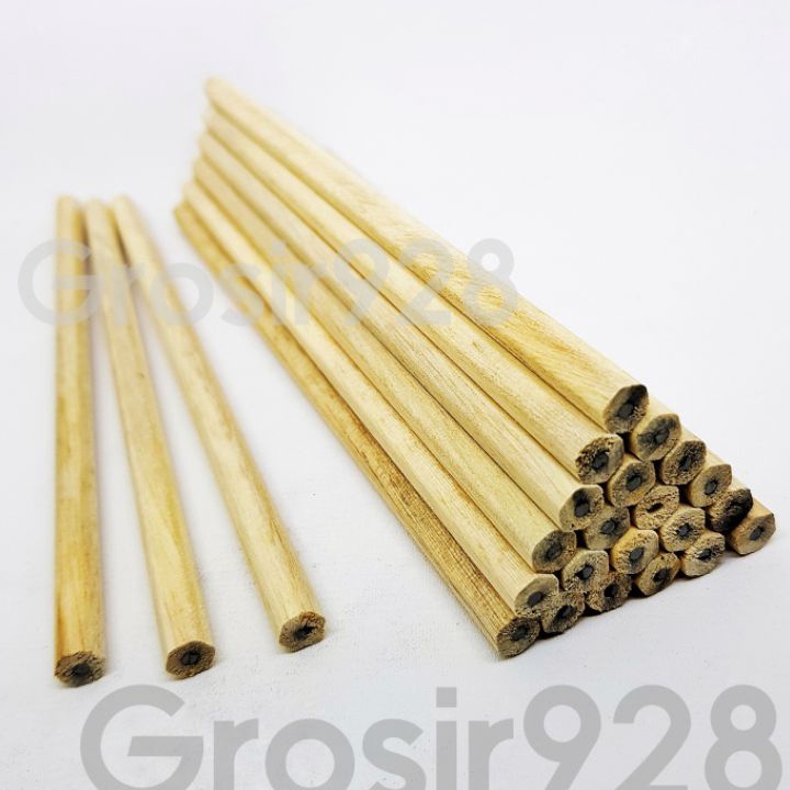 

BOOM Per 5 Pensil Pencil Kayu 2B Polos Murah untuk DISABLON DICETAK