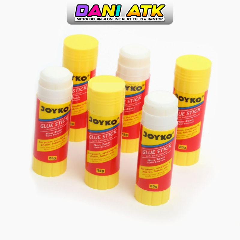 

Glue Stick Lem Kertas Batang/Putar Joyko GS-09 ~ 25 (pcs)