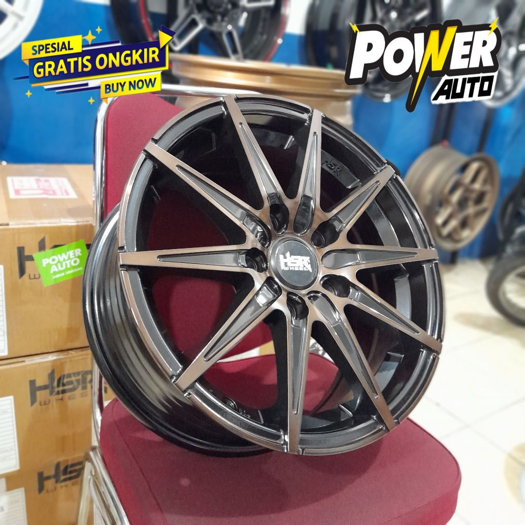 Hsr KCCX ring 15 Pcd 5x114,3 velg Mobil buat Suzuki Ertiga