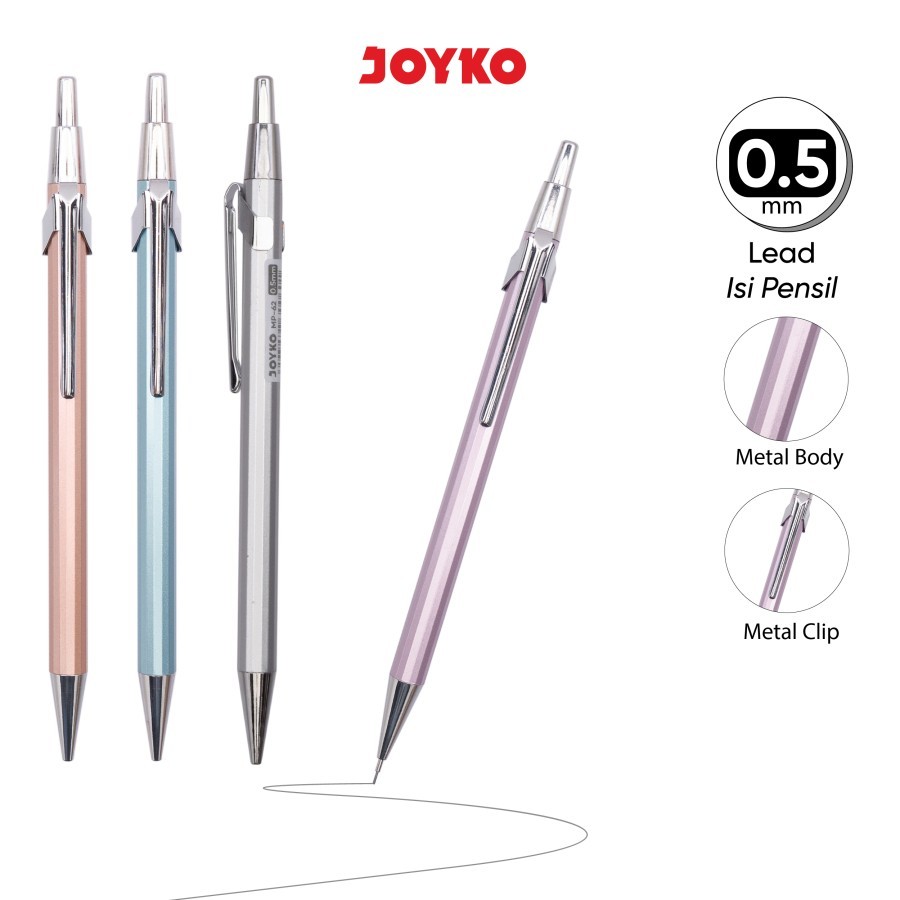 

Mechanical Pencil Pensil Mekanik Joyko MP-62 0.5 mm