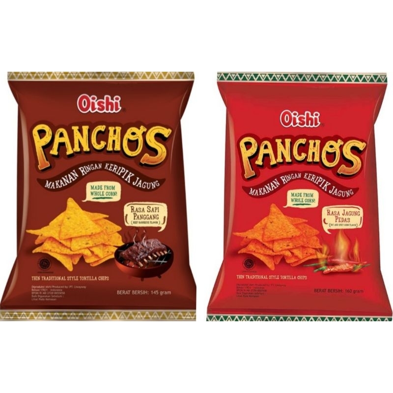 

OISHI PANCHOS Keripik Jangung All Varian 145g