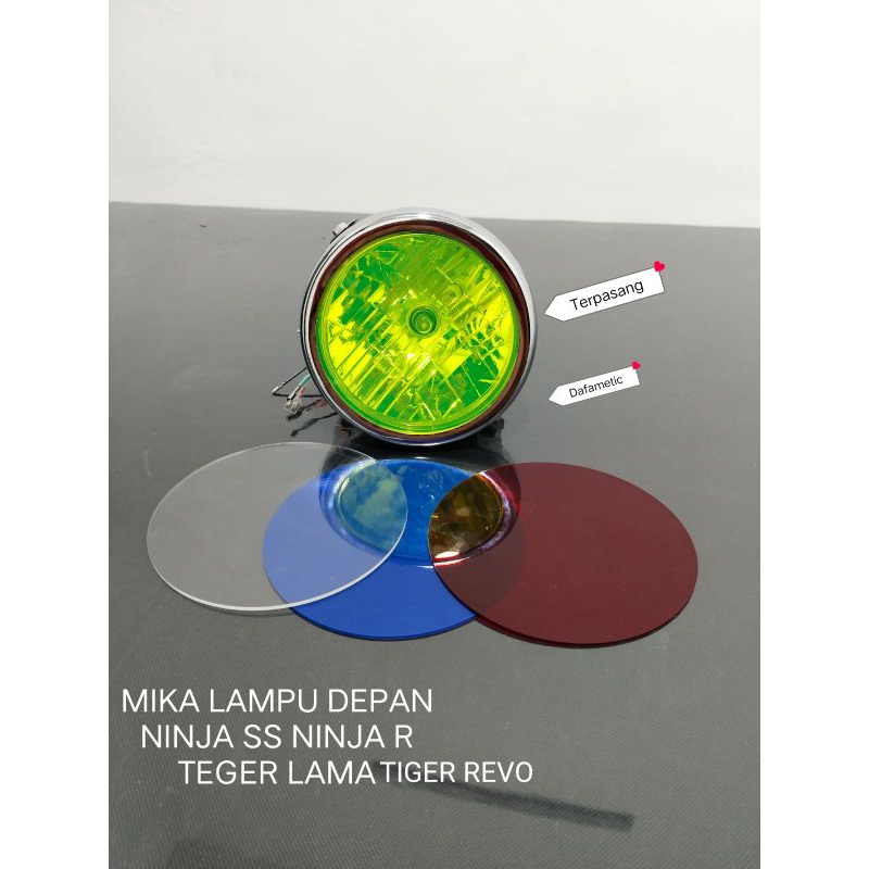 Mika lampu depan Ninja ss Ninja R Tiger lama Tiger Revo RX-King