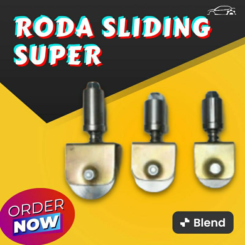 RODA SLIDING BESI, RODA PAGAR SLEDING SUPER BESI RODA SLIDING REL TIKUNG