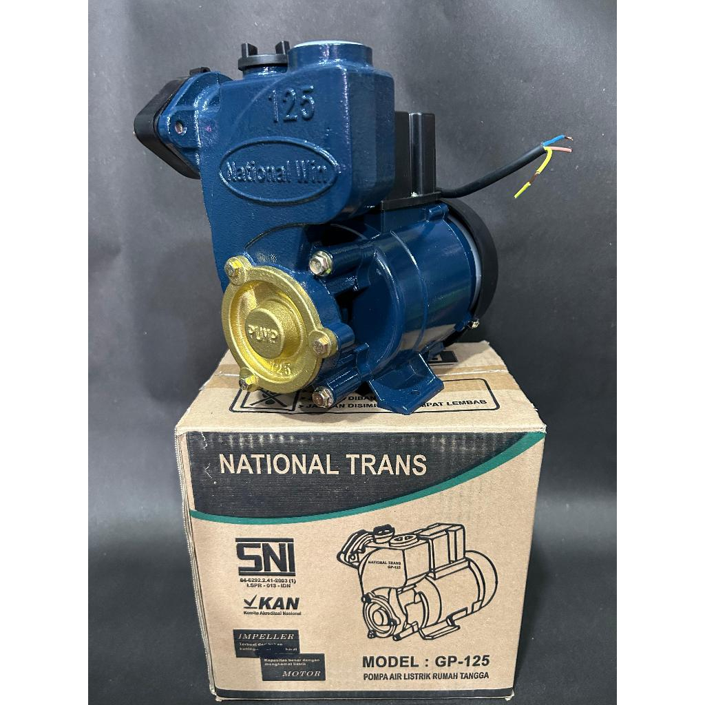 Pompa Air National Trans GP-125 / Pompa Air Listrik / Pompa National Trans Model GP-125