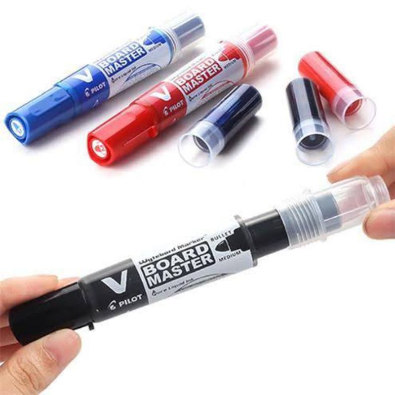 

D3W! SPIDOL PILOT WHITEBOARD V-BOARD MASTER WBMA-VBM-M (1PAK/12PCS)