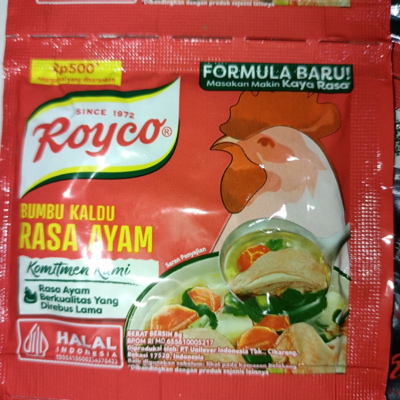 

Royco penyedap rasa ayam 8gr