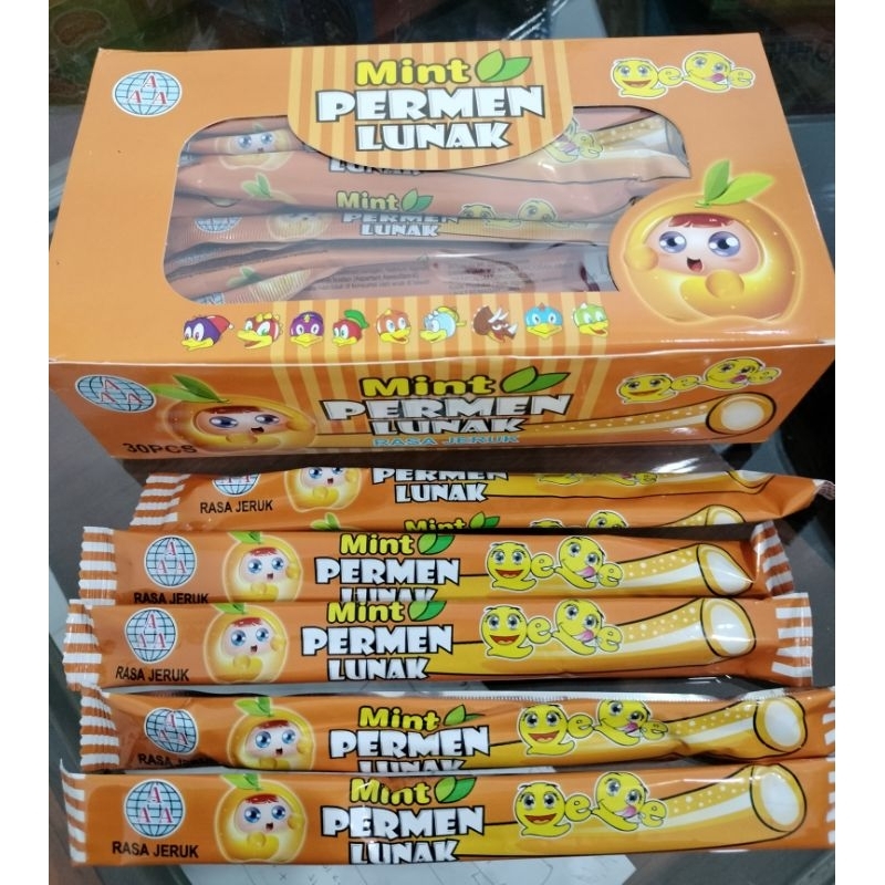 

Permen Lunak Buah Rasa Jeruk 1 pack isi 30 pcs