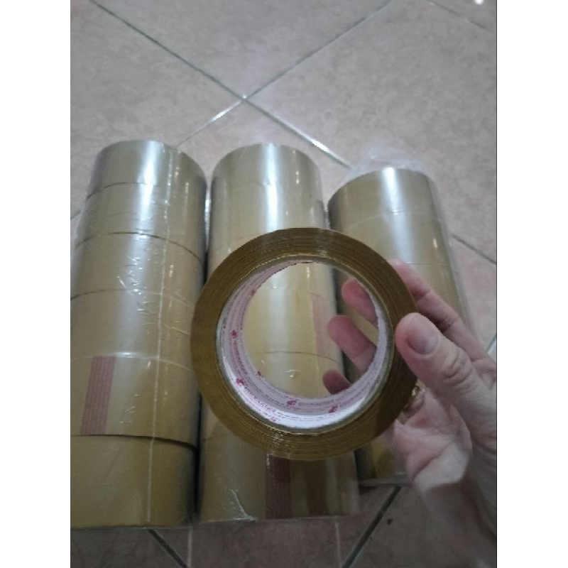 

Lakban OPP GOLDTAPE coklat 100yard 48mm#