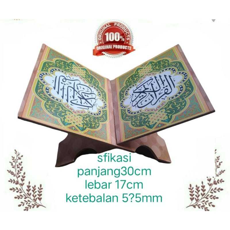 REQAL ALQURAN / TATAKAN ALQURAN / MEJA LIPAT ALQURAN