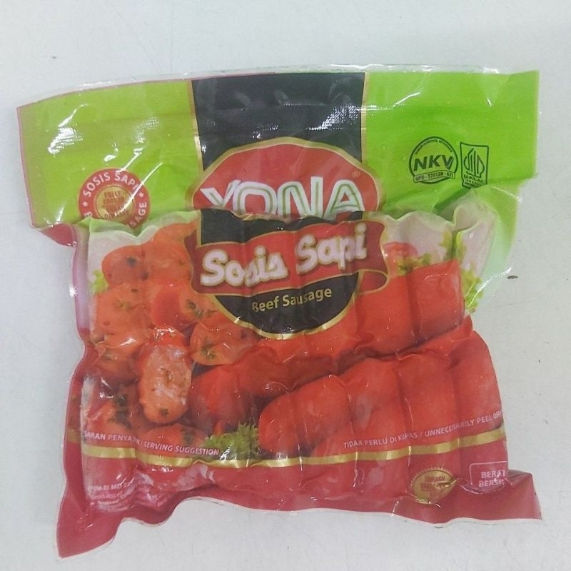 

Yona Sosis Sapi Cocktail Merah 450gr