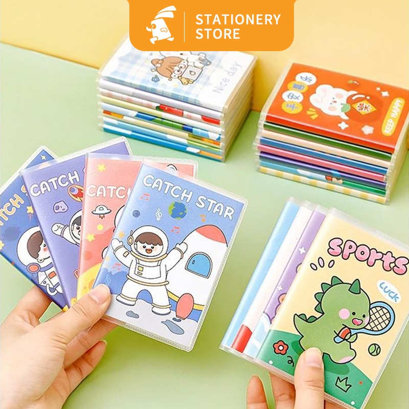 

kartun notebook mini/buku tulis A7/64Lembar Dino Edition/Buku karet tahan air-Rabbit_Stationery