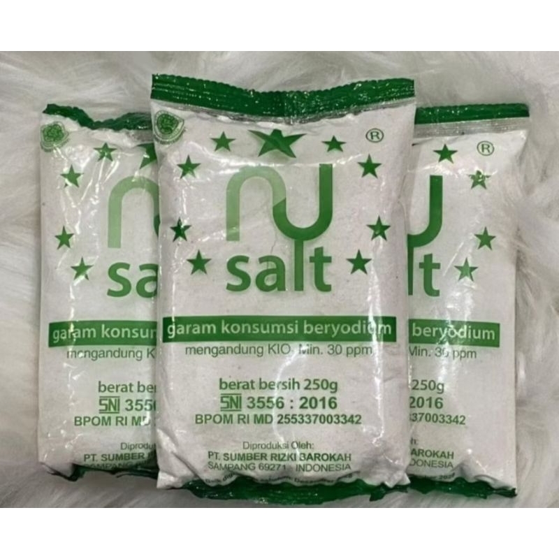 

Garam Konsumsi Beryodium NUsalt Paket Usaha