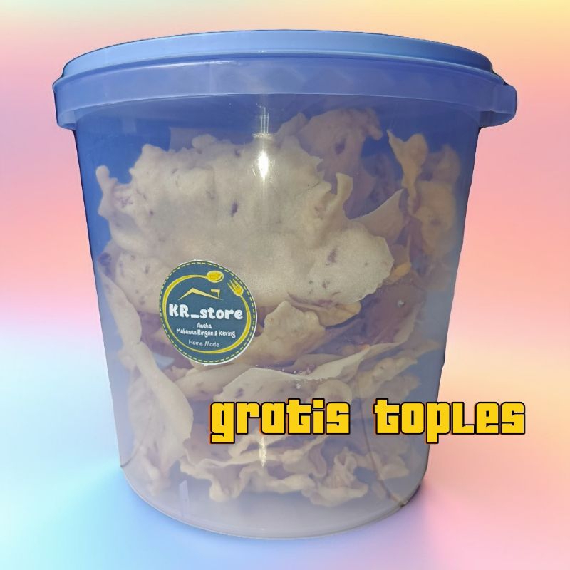 

Peyek Kacang toples 5L murah berkulitas