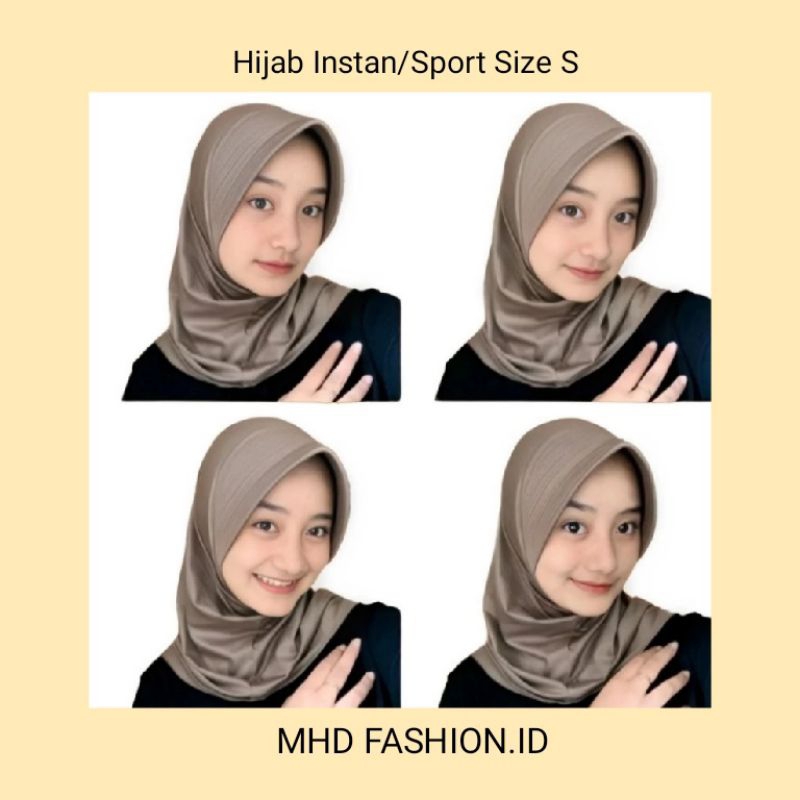 Mhd- Hijab Kenan Sport Anak" Model Instan Size S