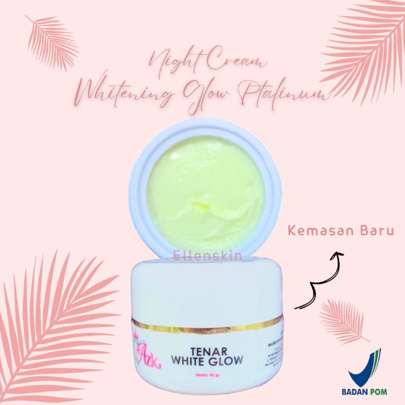 CREAM MALAM WHITENING GLOW PLATINUM