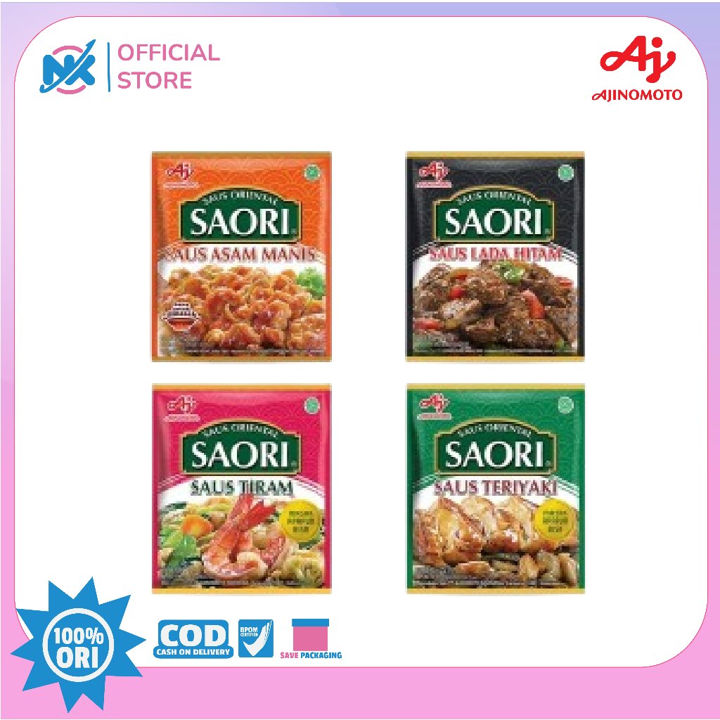 

Saori Saus oriental Sashet 26Gr
