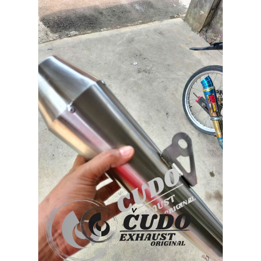 silencer japstyle custom bobber inlet 38 /50 stainles
