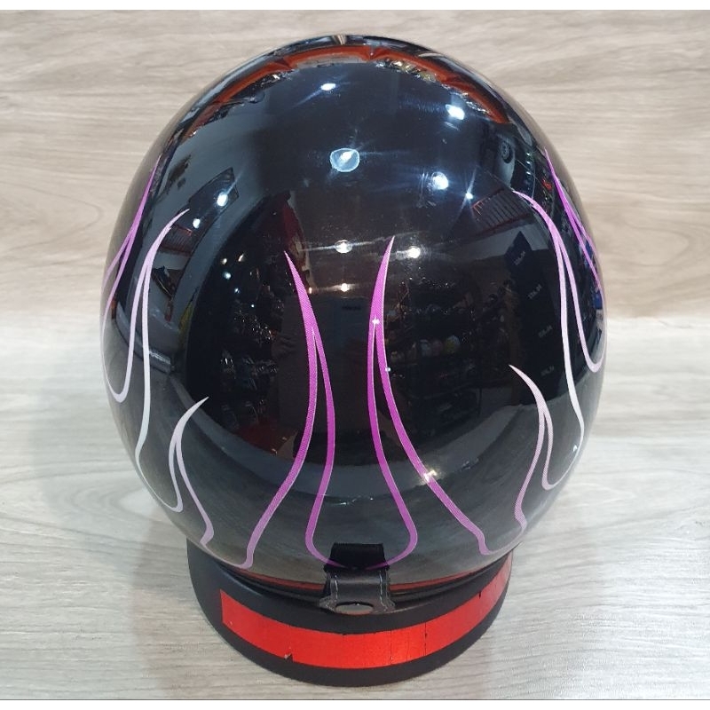 HELM ASCA BOGO BOMBER FLAME