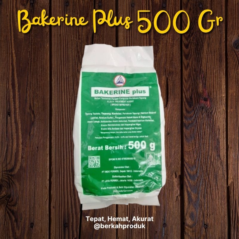 

Pelembut Roti Bakerine Plus 500 Gram