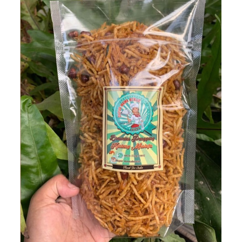 

Kentang Mustofa Pedas Manis Kacang Daun Jeruk Level 1,2,3