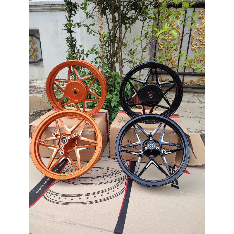 VELG RACING VROSSI VENOM ORBIT BINTANG AEROX OLD AEROX NEW ACCESSORIES MOTORCYCLE