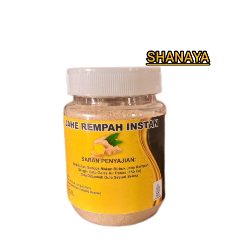 

jahe rempah instan produk lokal tanpa pemanis buatan kemasan 120g