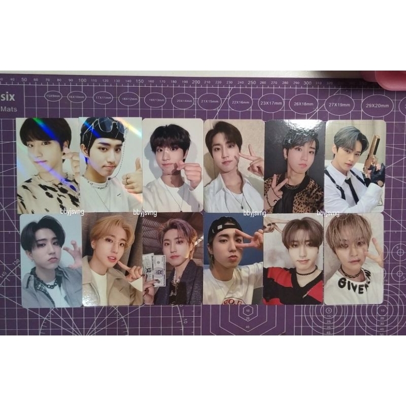 READY STOCK OFFICIAL STRAYKIDS SKZ PHOTOCARD PC LEE KNOW HAN JISUNG WITHDRAMA LIMITED STANDART APPMU