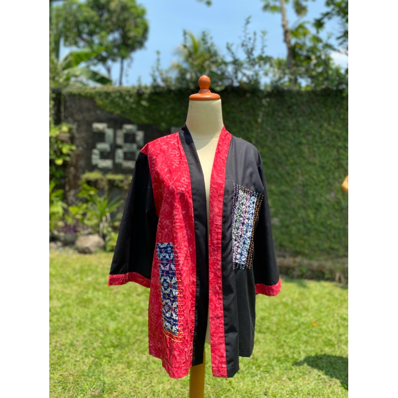 outer/outer wanita/outer hijab/outer kain/luaran/perca/batik