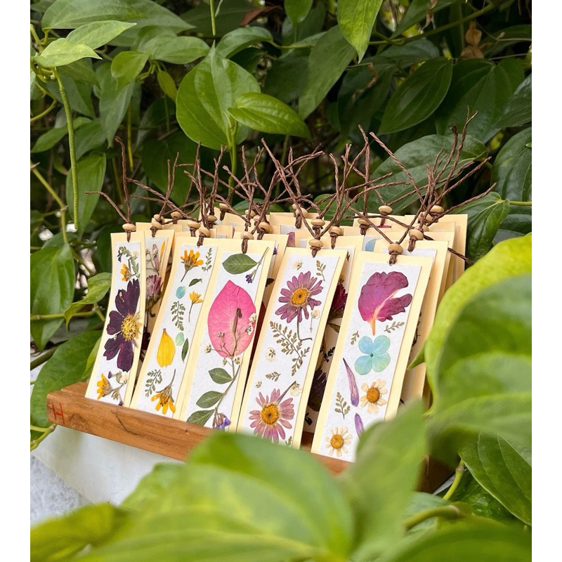 

Herbaria - Bookmark Real Flower Pembatas Buku