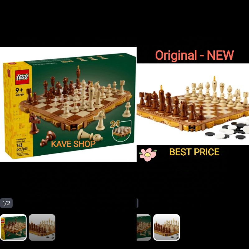 LEGO 40719 Brick and More : Traditional Chess
