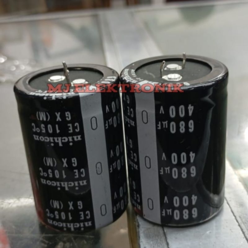 Elco 680uF 400V Elko Nichicon 680uf 400v Original