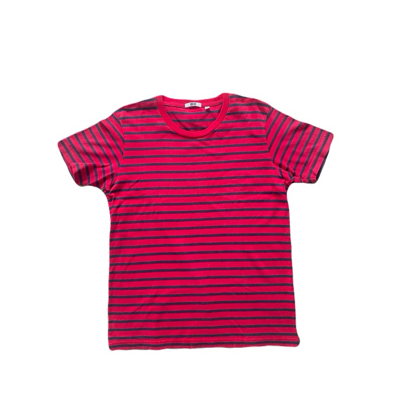 Bundle Tshirt Uniqlo Stripe + Denim Fading Selvedge Uniqlo