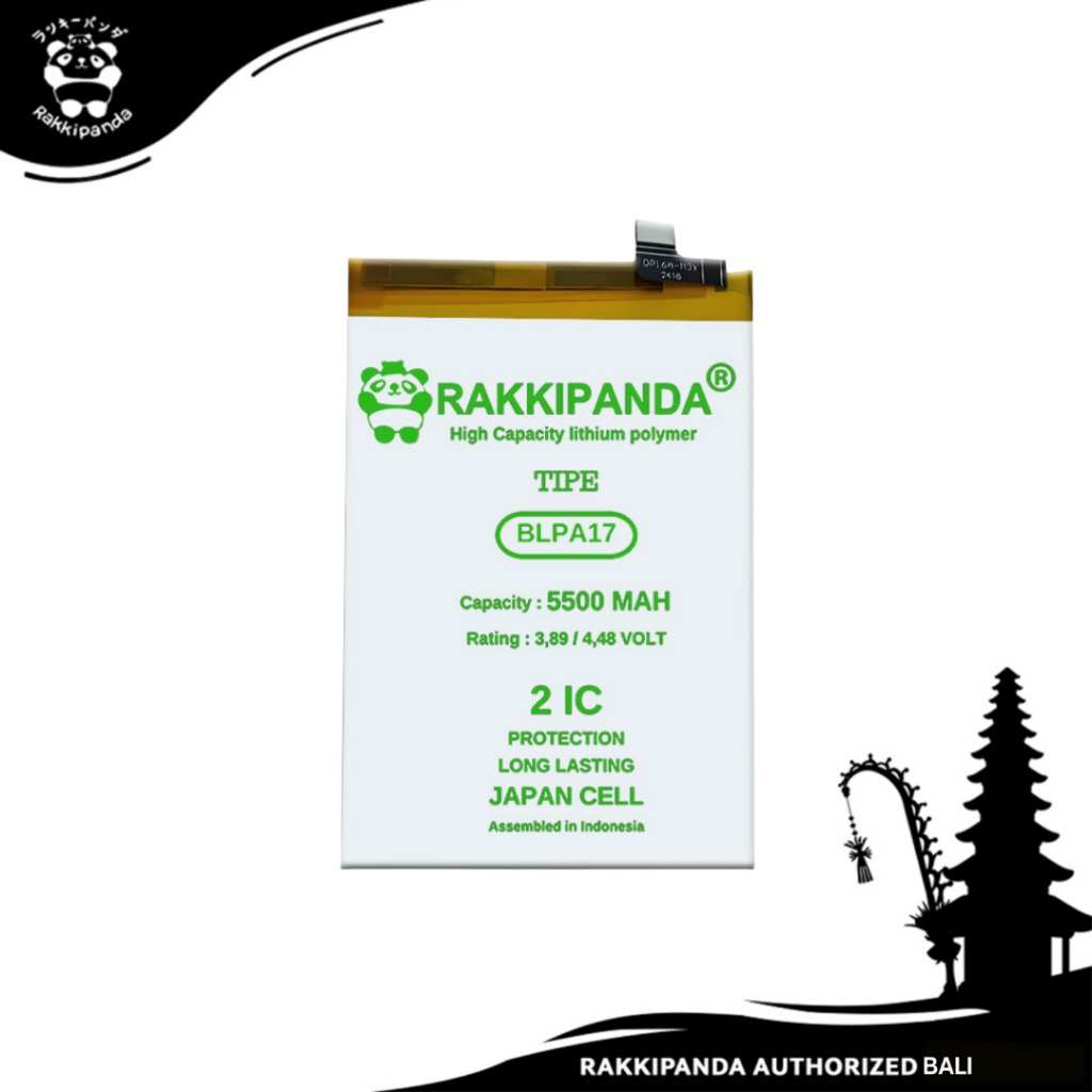 Baterai Rakkipanda BLPA17 Realme C53