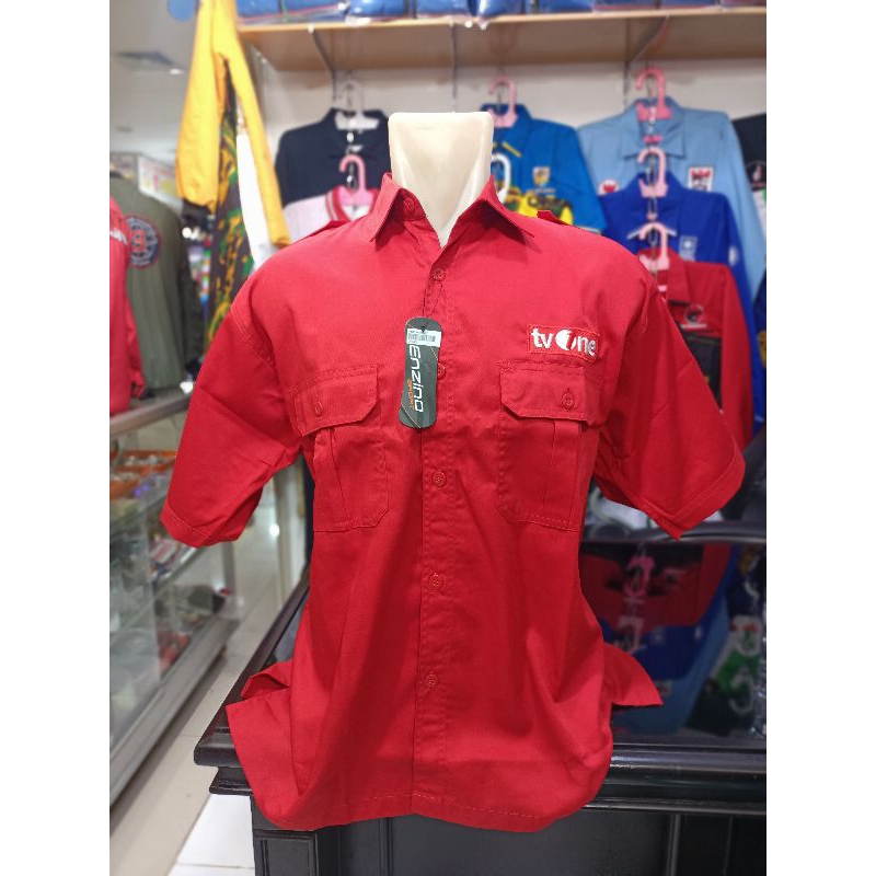 Baju tvOne Terbaru // Kemeja tvOne logo diblok kotak // kemeja tvOne keren // kemeja tvOne laki laki