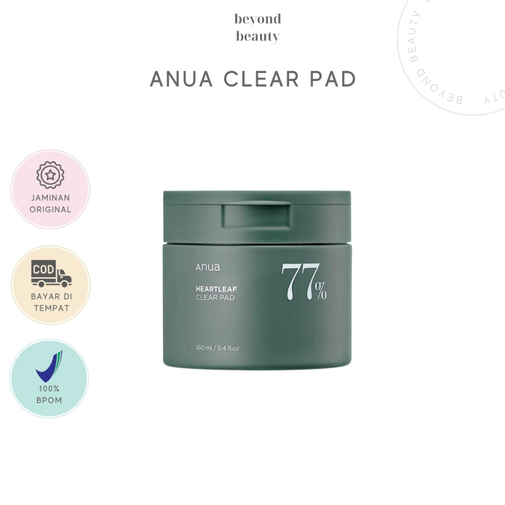 [BPOM] ANUA Heartleaf Clear Toner Pad
