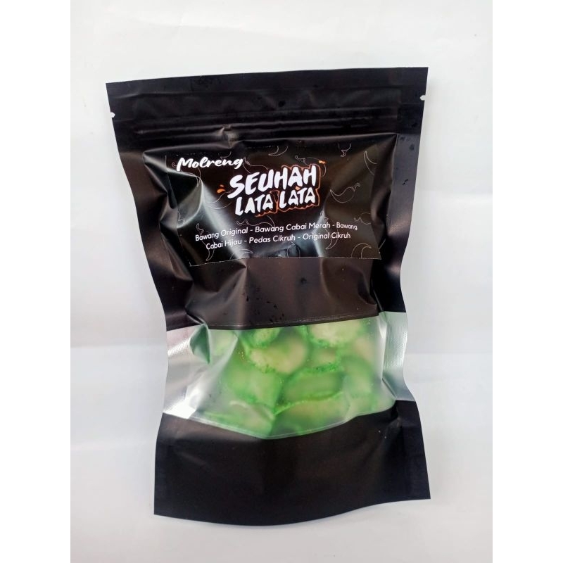 

molreng seuhah lata-lata kemasan ziplock 100gr