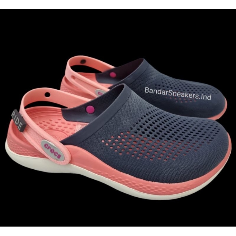 SANDAL CROCS LITERIDE 360 CLOG WOMEN/CROCS LITERIDE 360 CLOG/CROCS LITERIDE 360 MARBLE/SANDAL CROCS 