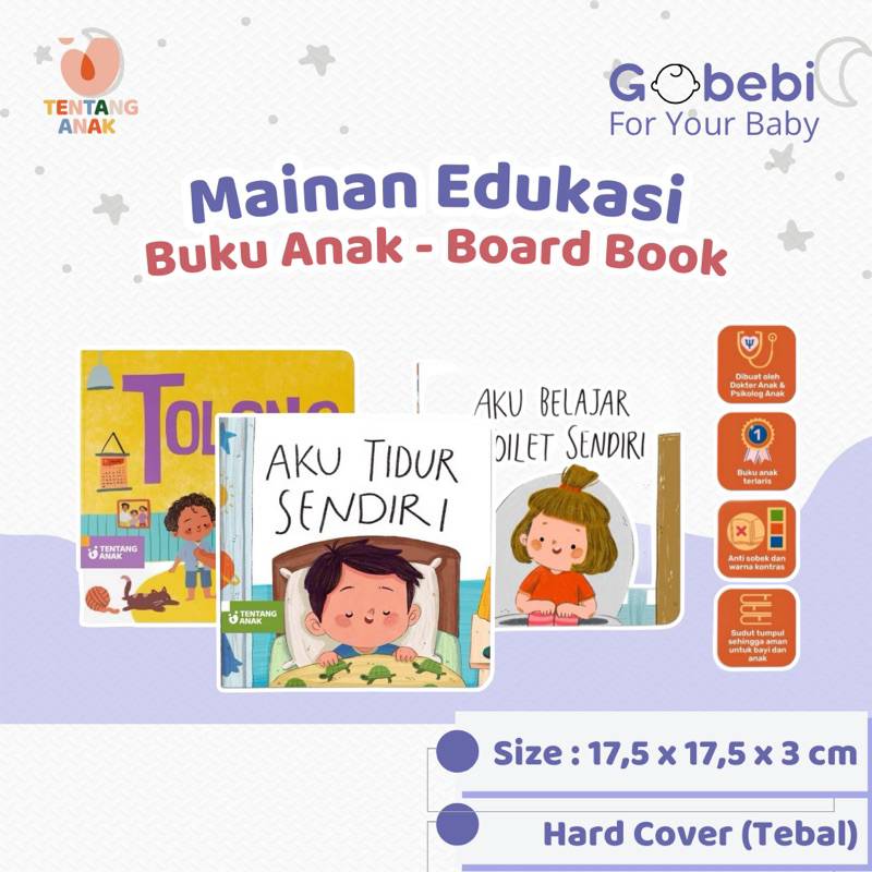 

Buku Edukasi Anak Hard Cover (Board Book)