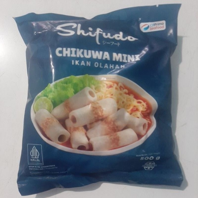 

Shifudo Chikuwa Mini Ikan Olahan 500gr