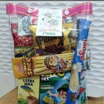 

Snack bingkisan ultah anak termurah//set hampers ultah anak