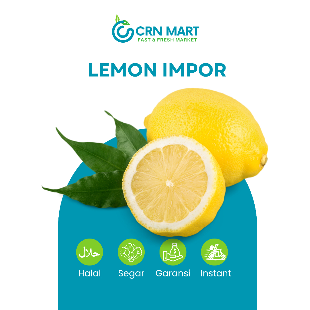 

CRN MART - Jeruk Lemon Impor Segar/Buah-buahan Segar/Jeruk Lemon Impor Fresh 1 kg