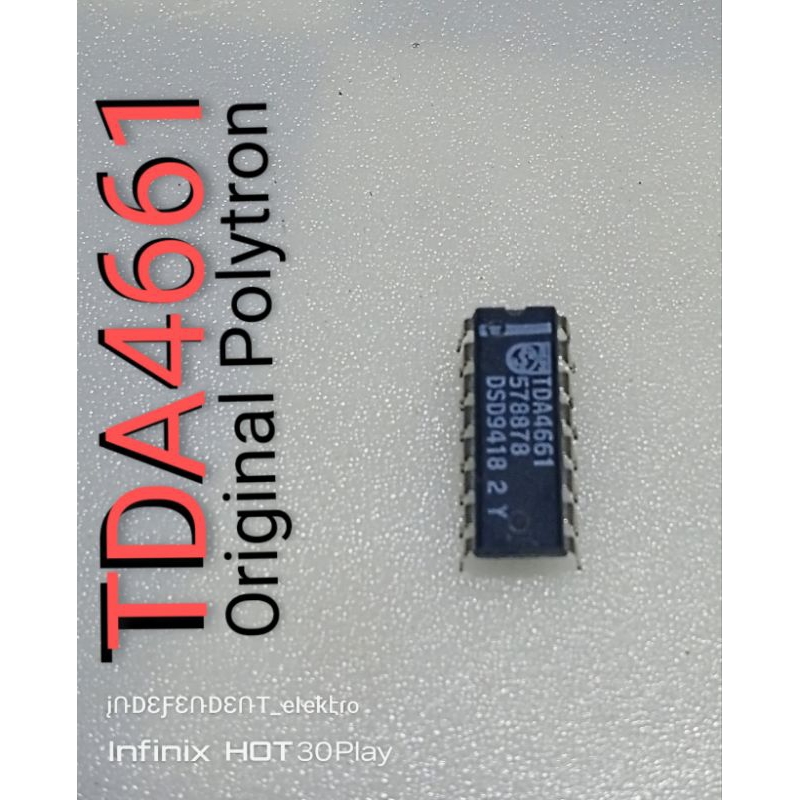 TDA4661   tda4661   ic TDA4661 original Polytron