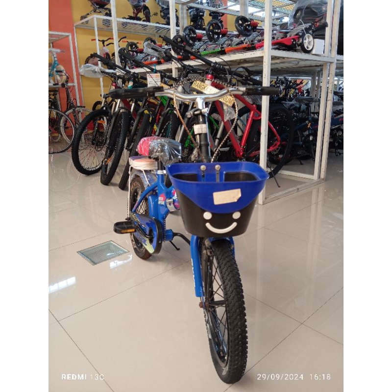 sepeda anak lipat 16  axxil/sepedaanakmurah