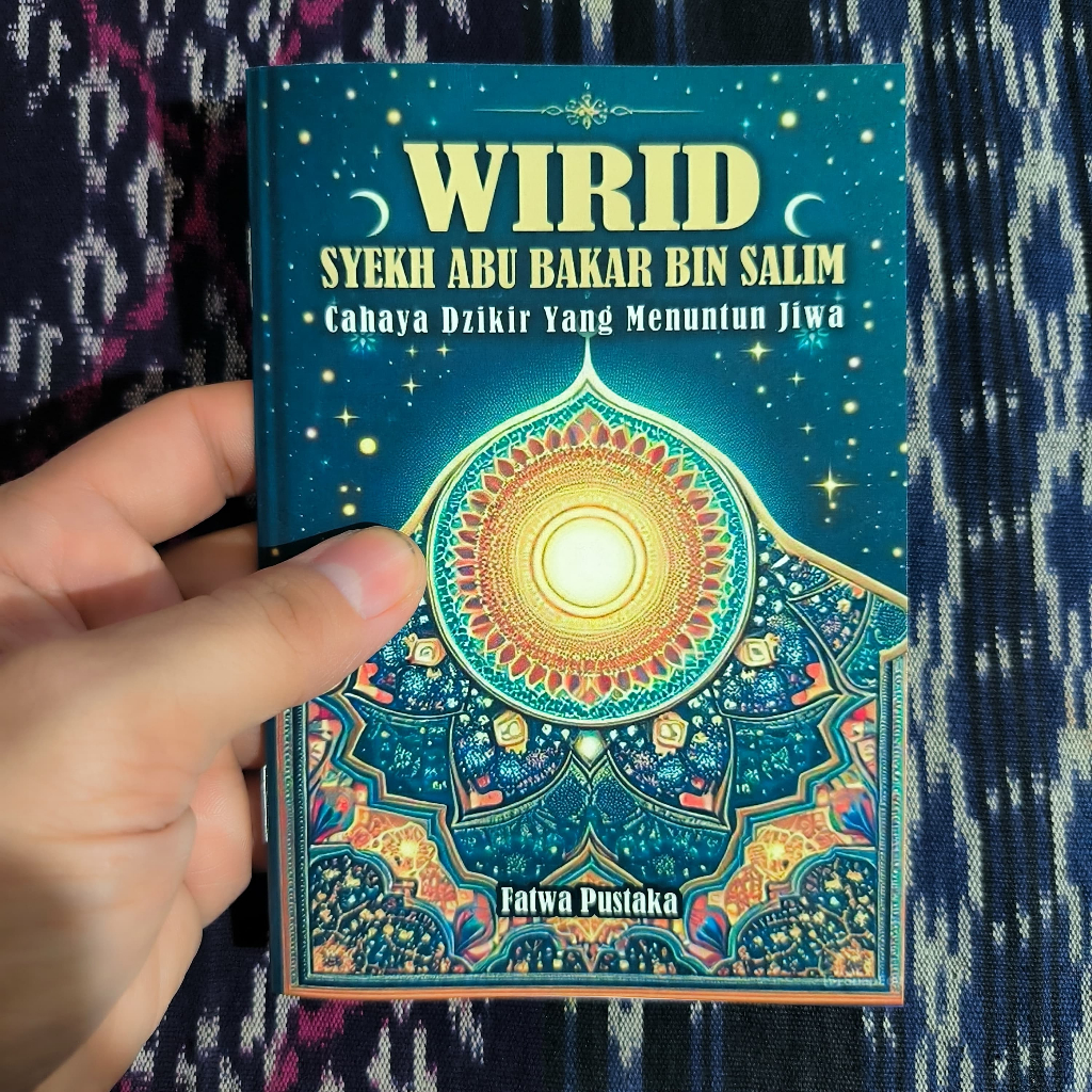 buku saku Wirid Syekh Abu Bakar bin Salim | arab - latin - terjemah