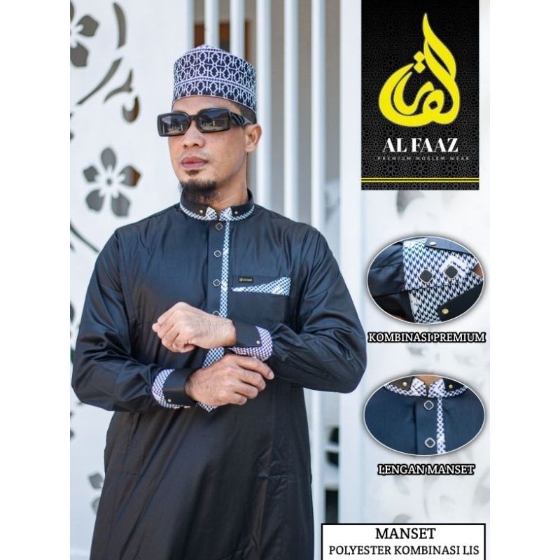 Jubah al faaz/Jubah Pria/Jubah Premium/Jubah Muslim/Jubah Manset/Jubah Haromain/Jubah Annoor/Jubah T