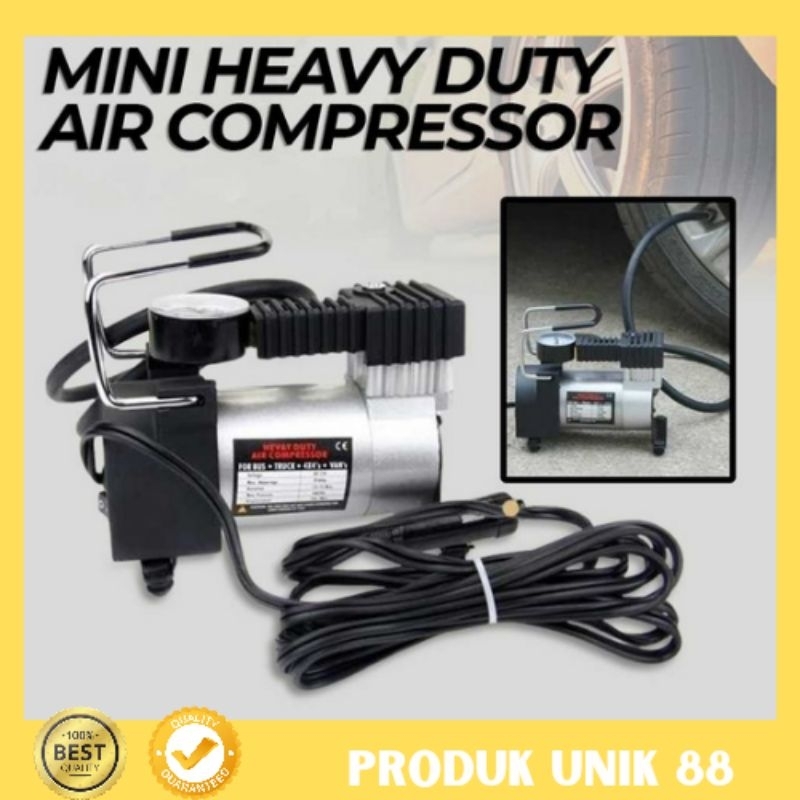 Kompressor Udara Mini Heavy Duty Mini Compressor 12V -150PSI