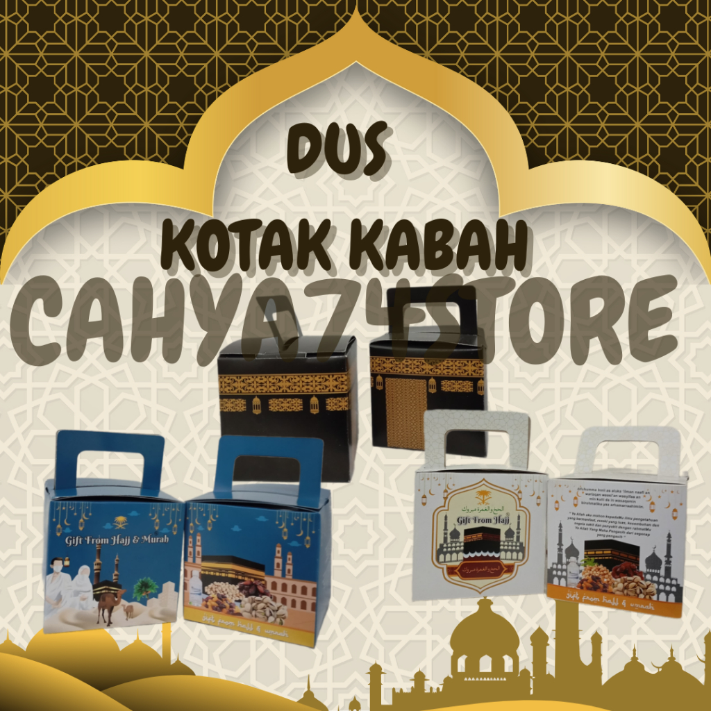 

1 pcs Dus kabah untuk oleh oleh haji dan umroh