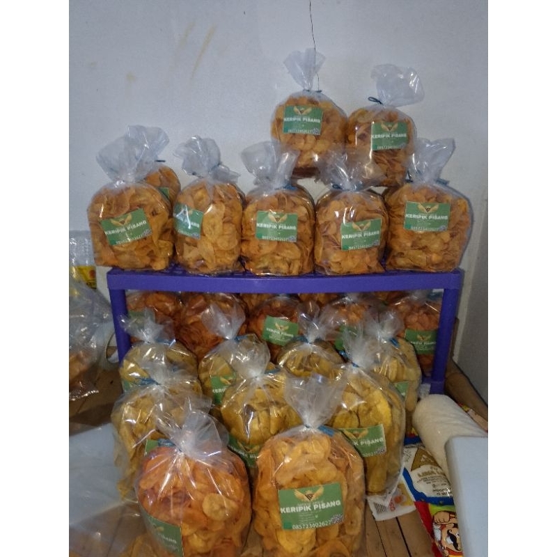 

MORG SHOP|| HG SARASAKeripik Pisang Keripik Lantak ber varian rasa